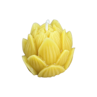 Lotus- Beeswax Candle