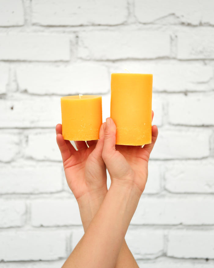 Pillar- Beeswax Candle
