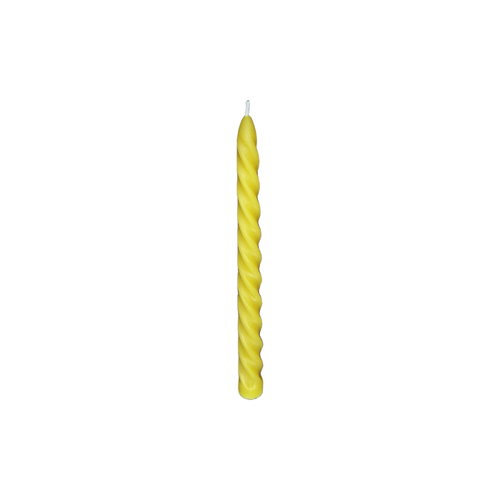 Spiral Taper- Beeswax Candle