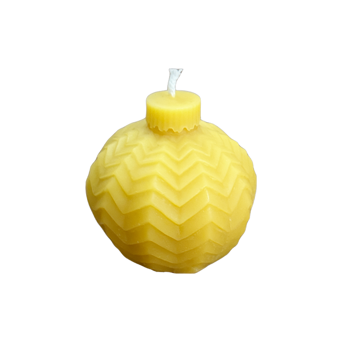 Christmas Ornament- Beeswax Candle